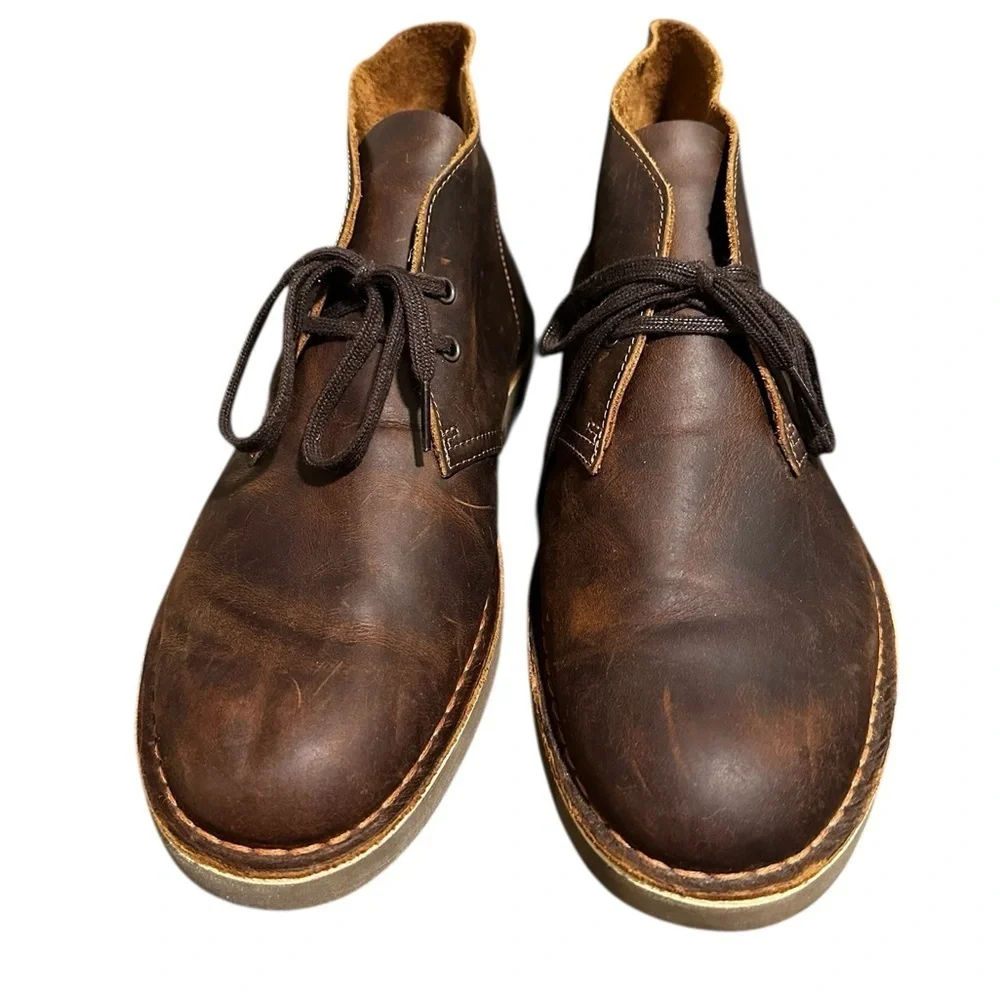 Clarks Brown Chukka Boots